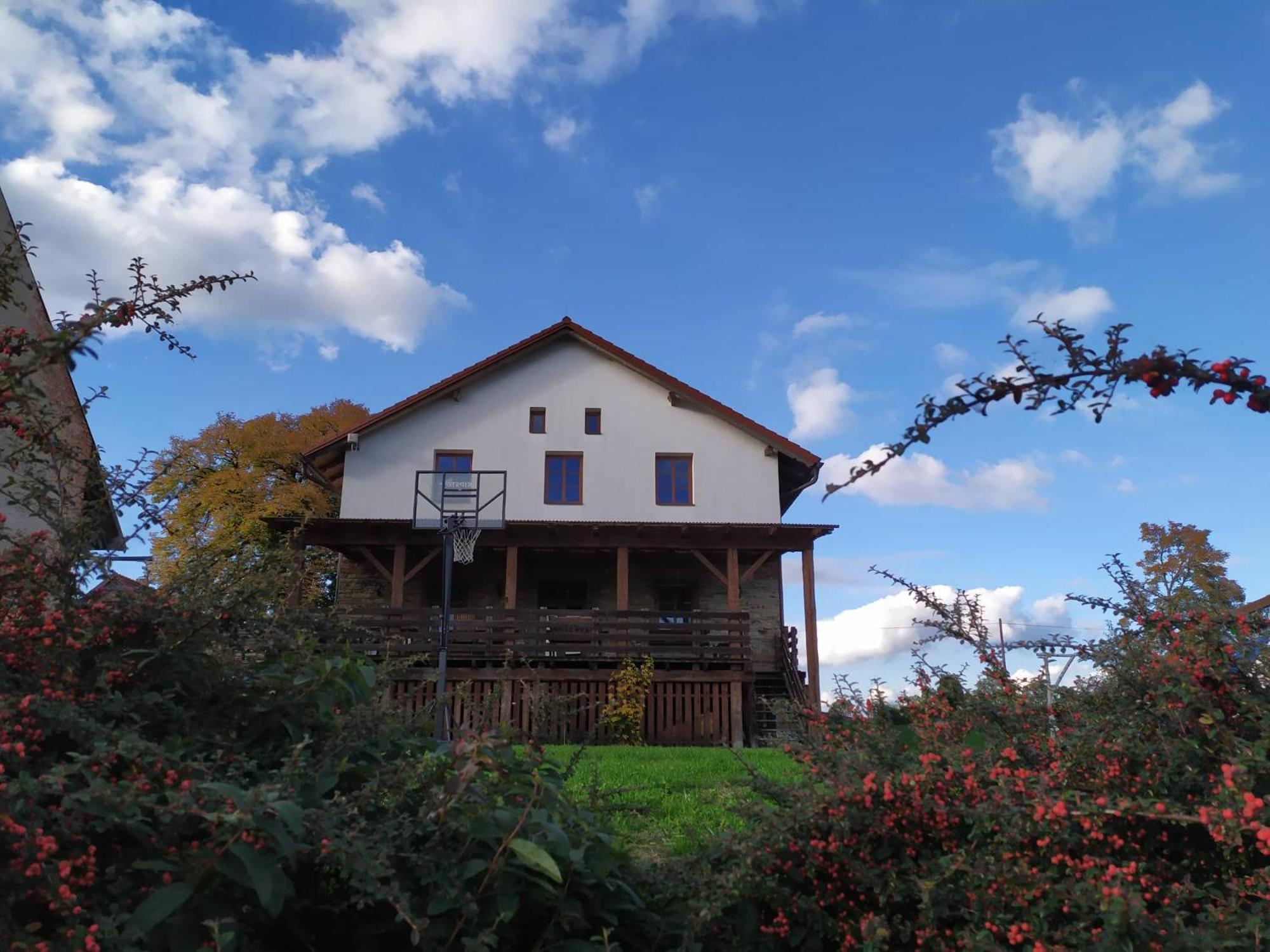 Ekofarma Bily Mrak Villa Borohradek Exterior photo